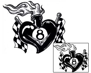 Sacred Heart Tattoo Religious & Spiritual tattoo | TLF-00062