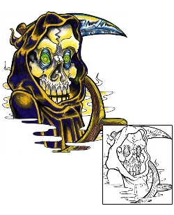 Reaper Tattoo Horror tattoo | TLF-00163