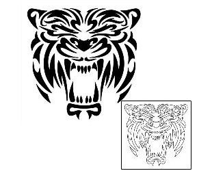 Tiger Tattoo Animal tattoo | TNF-00086