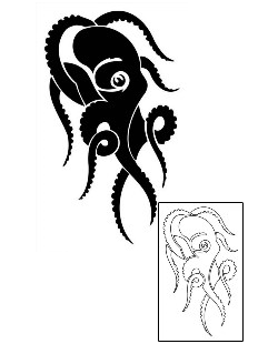 Sea Creature Tattoo Tattoo Styles tattoo | TNF-00110