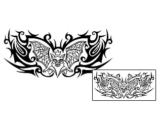 Gargoyle Tattoo Specific Body Parts tattoo | TNF-00235