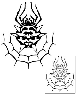 Spider Web Tattoo Tattoo Styles tattoo | TNF-00293