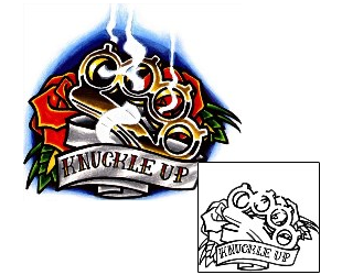 Picture of Knuckle Up Tattoo
