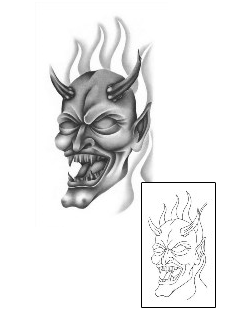 Devil - Demon Tattoo Miscellaneous tattoo | TPF-00005