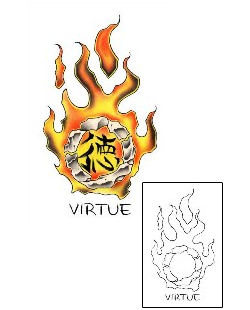Fire – Flames Tattoo Miscellaneous tattoo | TPF-00028