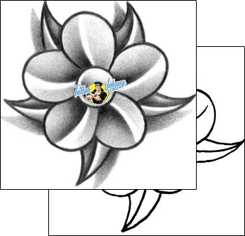 Flower Tattoo plant-life-flowers-tattoos-toby-phipps-tpf-00062