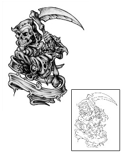 Reaper Tattoo Miscellaneous tattoo | TRF-00008