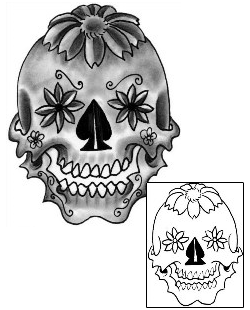 Day of the Dead Tattoo Ethnic tattoo | TSF-00011