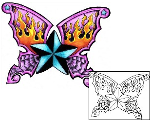 Butterfly Tattoo For Women tattoo | TUF-00008