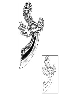 Dagger Tattoo Mythology tattoo | TUF-00013