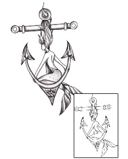 Mermaid Tattoo Mythology tattoo | VEF-00001