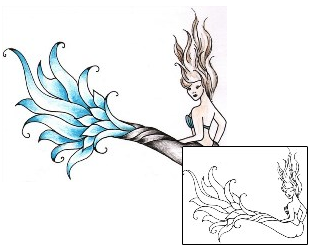 Mermaid Tattoo Mythology tattoo | VEF-00010