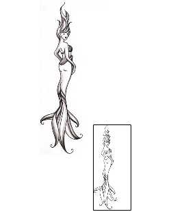 Mermaid Tattoo Mythology tattoo | VEF-00014