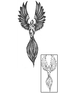 Phoenix Tattoo For Women tattoo | VEF-00030