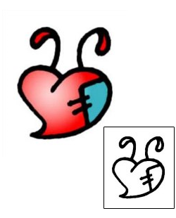 Heart Tattoo For Women tattoo | VVF-00477