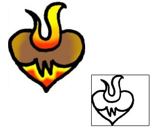 Heart Tattoo For Women tattoo | VVF-00801