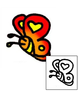 Butterfly Tattoo For Women tattoo | VVF-01061