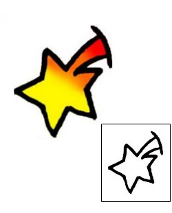 Star Tattoo Astronomy tattoo | VVF-01062