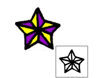 Star Tattoo Astronomy tattoo | VVF-01313