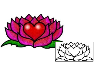 Heart Tattoo For Women tattoo | VVF-02711