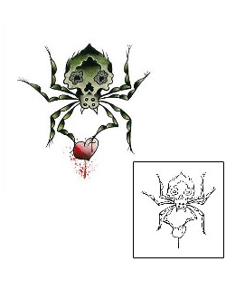 Spider Tattoo Tattoo Styles tattoo | WAF-00009