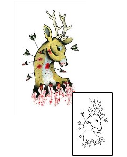 Deer Tattoo Tattoo Styles tattoo | WAF-00018