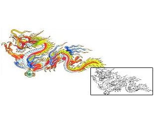 Asian Tattoo Mythology tattoo | WHF-00041