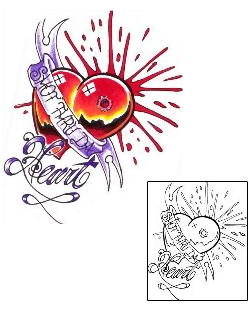 Heart Tattoo Miscellaneous tattoo | WHF-00056