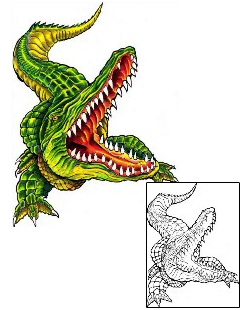 Reptile Tattoo Reptiles & Amphibians tattoo | WHF-00062