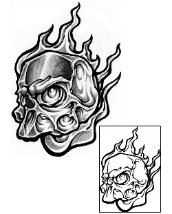 Skeleton Tattoo Miscellaneous tattoo | WHF-00124