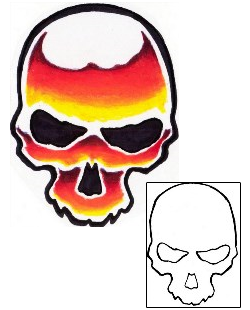 Skull Tattoo Horror tattoo | WHF-00129