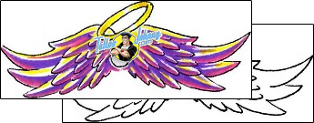 Wings Tattoo whf-00158