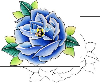 Rose Tattoo plant-life-rose-tattoos-steve-wickert-wkf-00032