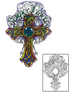 Celtic Tattoo Religious & Spiritual tattoo | WYF-00047
