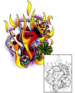Fire – Flames Tattoo Miscellaneous tattoo | ZMF-00002