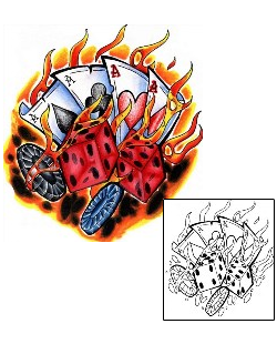 Fire – Flames Tattoo Miscellaneous tattoo | ZMF-00067