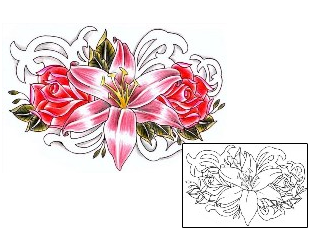 Rose Tattoo Plant Life tattoo | ZZF-00021