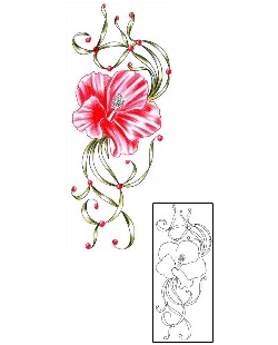 Hibiscus Tattoo Plant Life tattoo | ZZF-00029