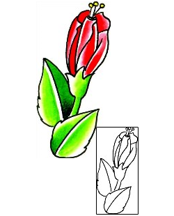Hibiscus Tattoo Plant Life tattoo | x1F-00009