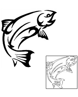 Fish Tattoo Marine Life tattoo | x1F-00141