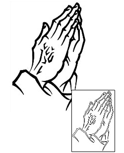 Praying Hands Tattoo Tattoo Styles tattoo | x1F-00160