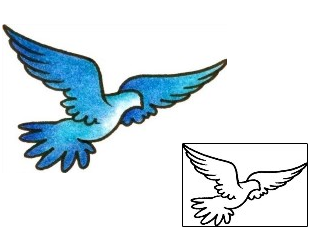 Bird Tattoo Religious & Spiritual tattoo | AAF-03176