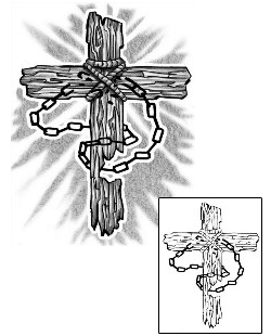 Cross Tattoo Religious & Spiritual tattoo | ANF-00545
