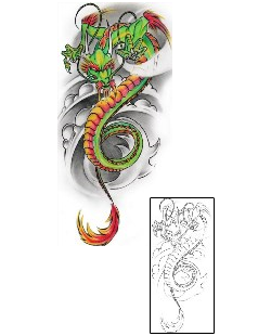 Monster Tattoo Mythology tattoo | AXF-00194