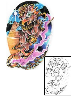 Ethnic Tattoo Mythology tattoo | AXF-00264