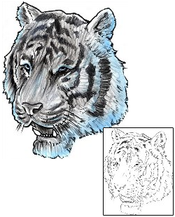 Tiger Tattoo Animal tattoo | BEF-00181