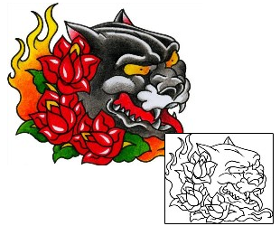 Panther Tattoo Tattoo Styles tattoo | BKF-00296
