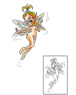 Cartoon Tattoo Yun Fairy Tattoo