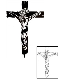 Cross Tattoo Religious & Spiritual tattoo | CHF-00331