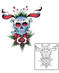 Rest In Peace Tattoo Tattoo Styles tattoo | DFF-00597